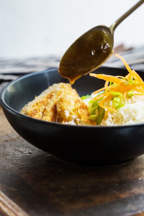 crispy tofu Japanese curry 3