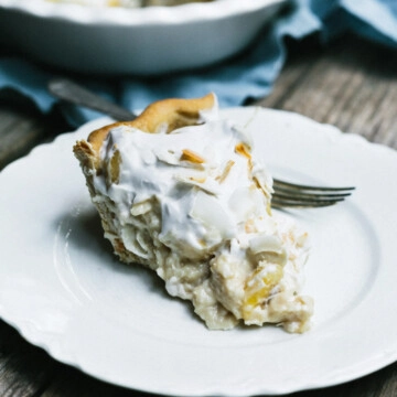 vegan banana coconut cream pie 2