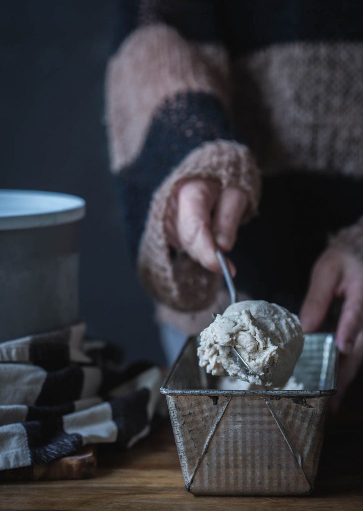 Never to let the seasons get between me and my ice-cream, this Wonderfully Decadent Vegan Gingerbread Ice-cream is a wonderfully creamy combination of ginger, cinnamon, nutmeg and maple. 