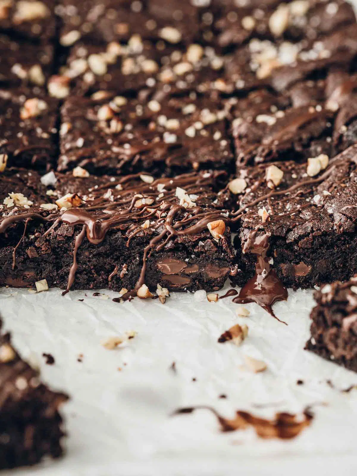 Fudgy Vegan Brownies | My Goodness Kitchen