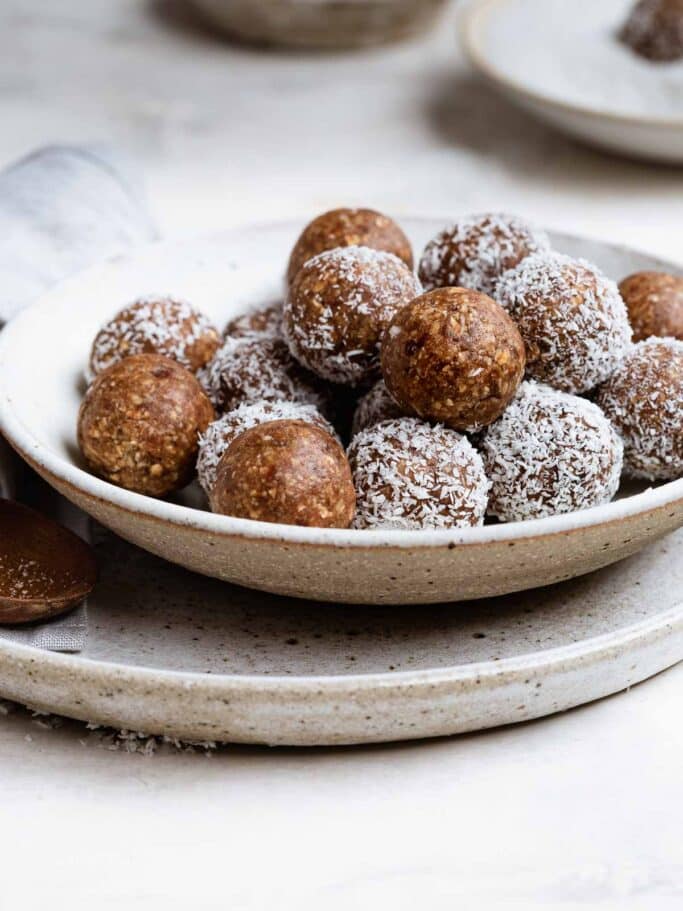 Almond Butter Bliss Balls My Goodness Kitchen