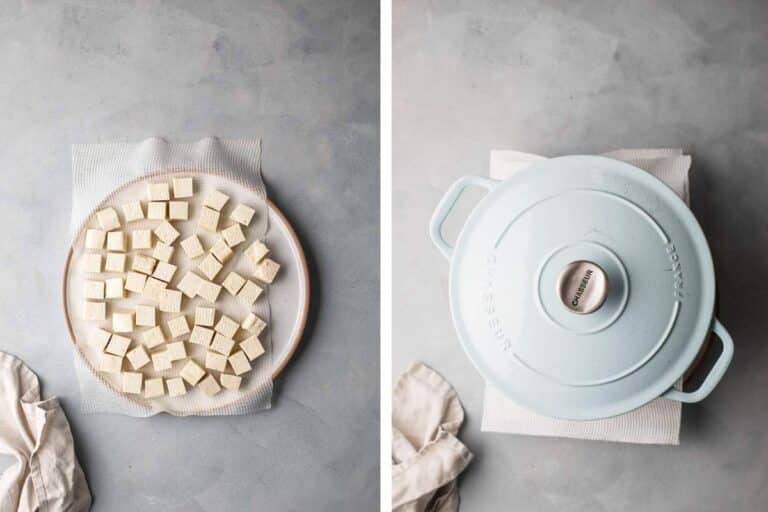 Marinated Tofu Feta | My Goodness Kitchen