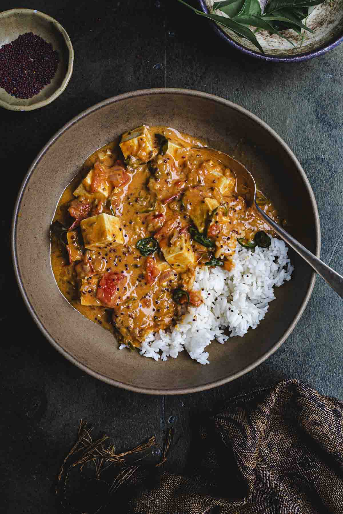Sri LankanStyle Tofu Curry My Goodness Kitchen