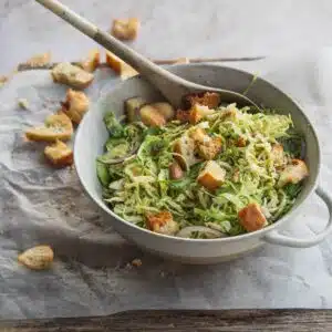 Sprout salad in a bowl.
