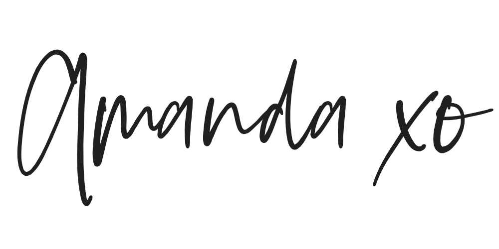 The word "Amanda" in a handwritten script.